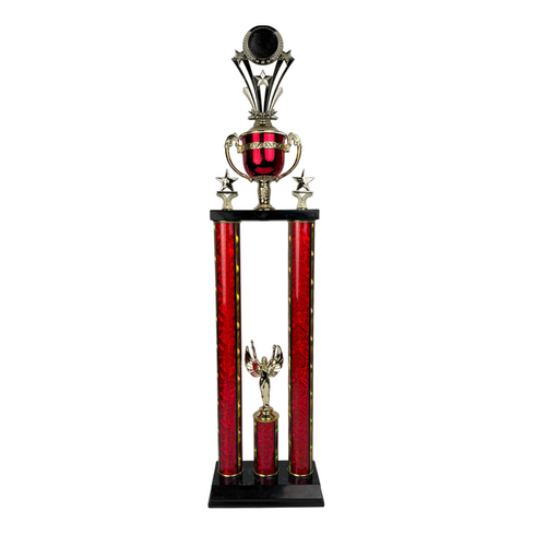 Trofeo de Tubo con Figura Serie 50 de Estrella Holder
